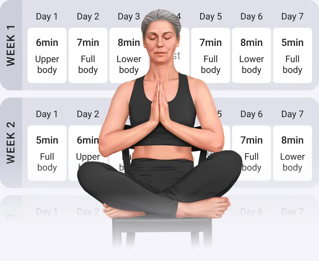 Chair Yoga Calendar